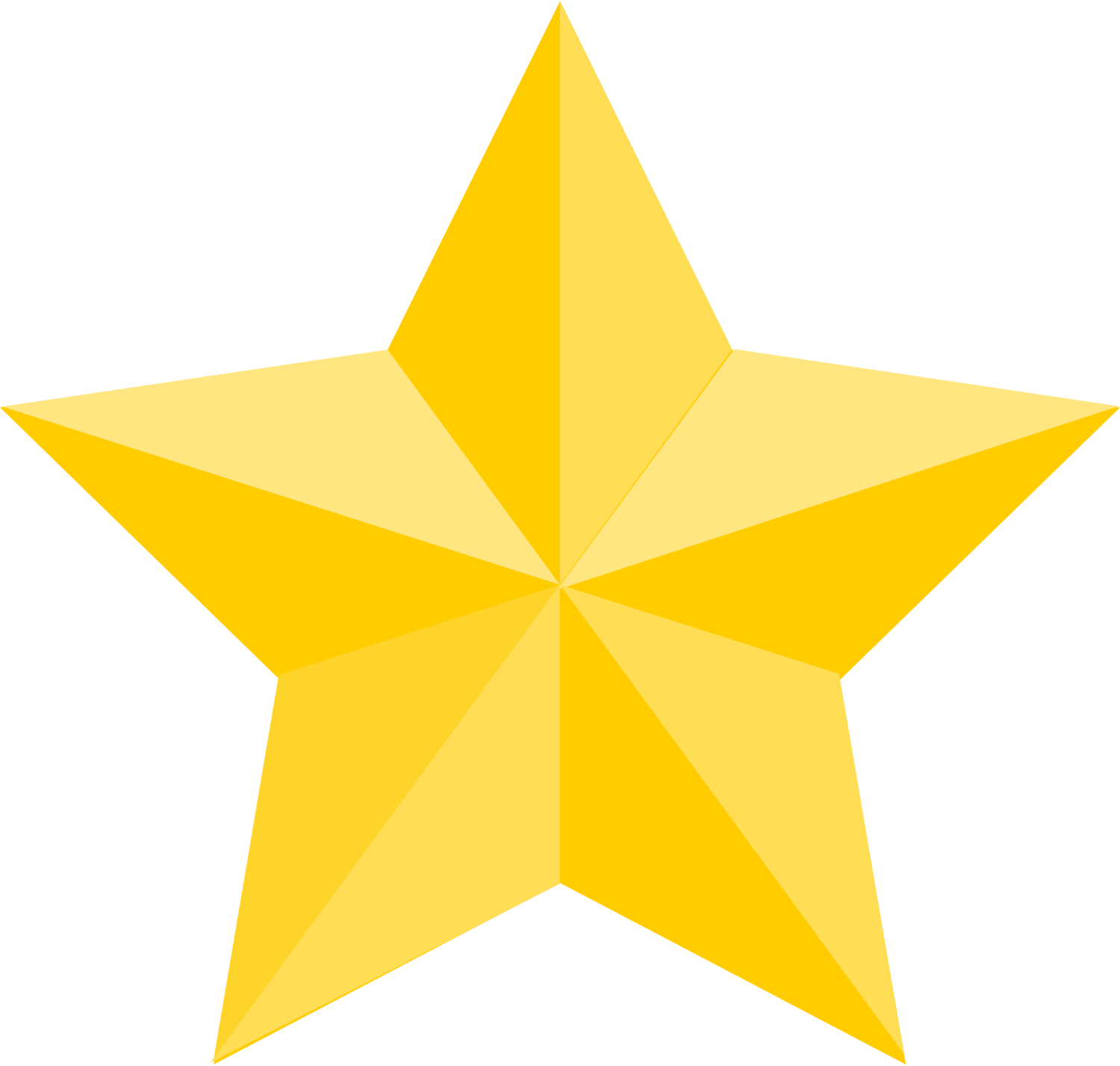 Star icon stylized svg